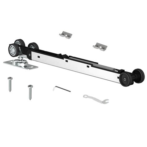 JUBEST Pocket Door Roller with 120LBS Soft Close Mechanism, Two-Way