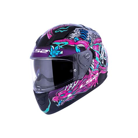 Capacete LS2 FF320 Stream Warrior Rosa SBS Motos