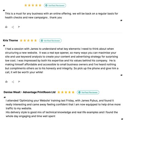 Digital Marketing Testimonials 100s Of 5star Reviews