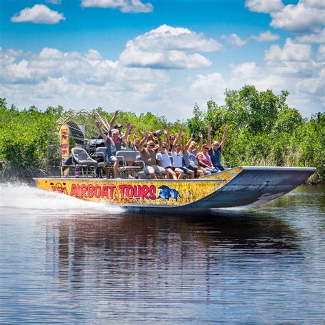 Total Everglades Combo Wooten S Everglades Airboat Tours