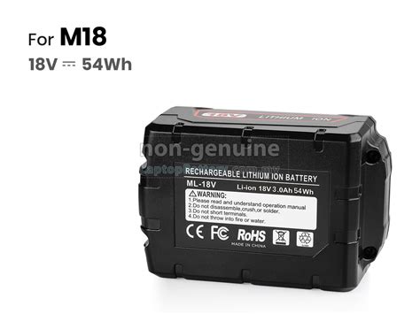 Milwaukee M Battery High Grade Replacement Milwaukee M Battery For