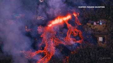 Erupcje Wulkanu Na Hawajach Lawa Dotar A Do Elektrowni Geotermalnej