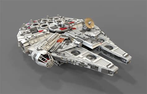 Lego spaceship 3D | CGTrader