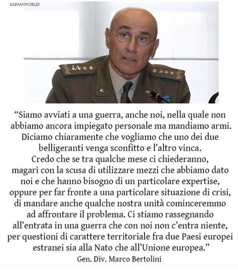 Lori On Twitter E Se Un Generale Di Divisione Fa Questa Affermazione