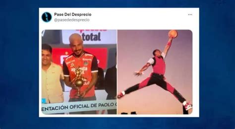 Memes De Paolo Guerrero En Presentación De La César Vallejo Delantero