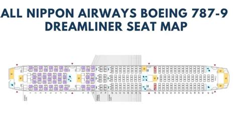 Boeing 787-9 Dreamliner Seat Map With Airline Configurations