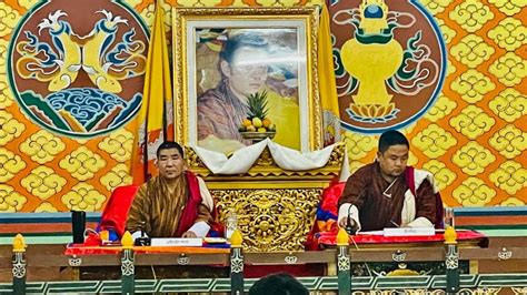 Third session of the Samtse Dzongkhag Tshogdu of Third Local Government ...