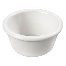 Ramekin Blanco Liso De Melamina De 3 Oz ECONOMART