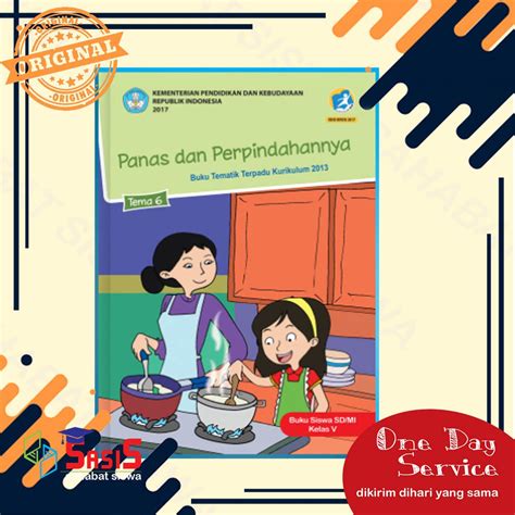 Jual Buku Siswa Tematik Sd Kelas Tema Panas Dan Perpindahannya