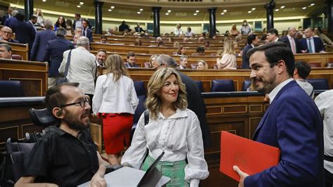 D Az Y Belarra Celebran El Giro A La Izquierda Del Gobierno Con El