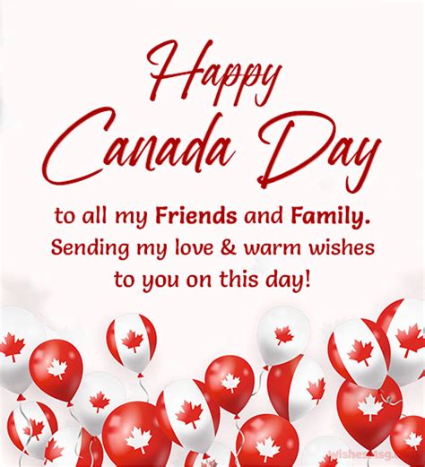 100 Happy Canada Day Wishes Greetings And Quotes Wishesmsg