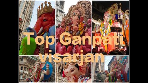 Best Ganpati Visarjan 2023 LALBAUG CHA RAJA GANESH GALLI