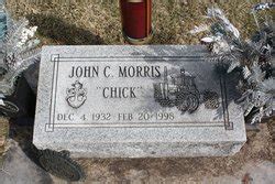 John Charles Chick Morris M Morial Find A Grave