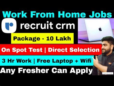 Recruit Crm Package Lakh Work From Home Jobs Online Jobs At