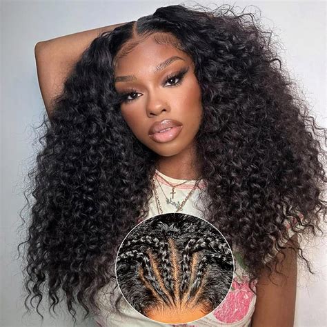 Wear And Go Glueless Wig Pre Cut Lace Water Wave Lace