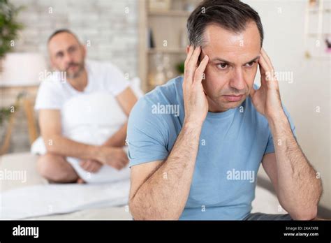 Gay Male Couple Sad Hi Res Stock Photography And Images Alamy