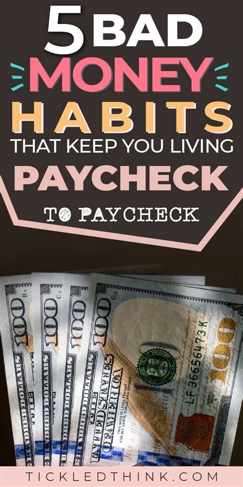 5 Surprising Reasons Why You Re Still Living Paycheck To Paycheck Money Saving Tips Paycheck