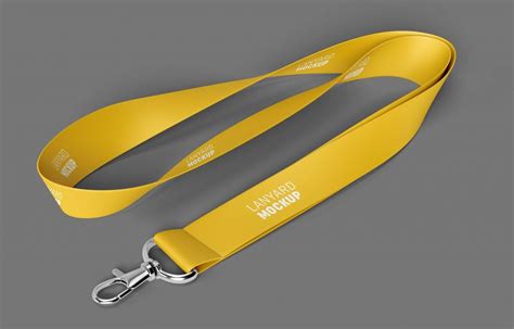 Free Lanyard Mockup Psd