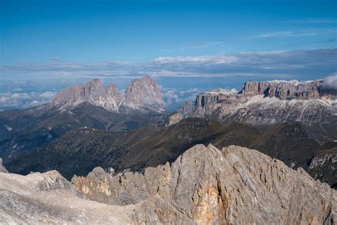 Marmolada The Highest Mountain In The Dolomites