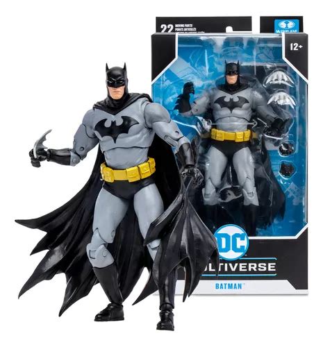 Muñeco Batman Hush Negro Y Gris Dc Multiverse Mcfarlane Envío gratis