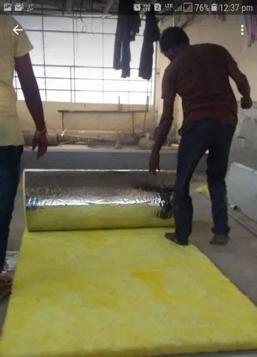 Fiberglass Wool Insulation Roll Thickness 25 Mm Shape Rolls At Rs 215 Square Meter In Hyderabad