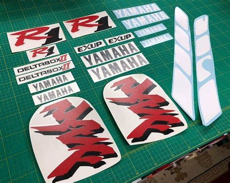 Zen Graphics Yamaha Yzf R Replacement Decals Stickers