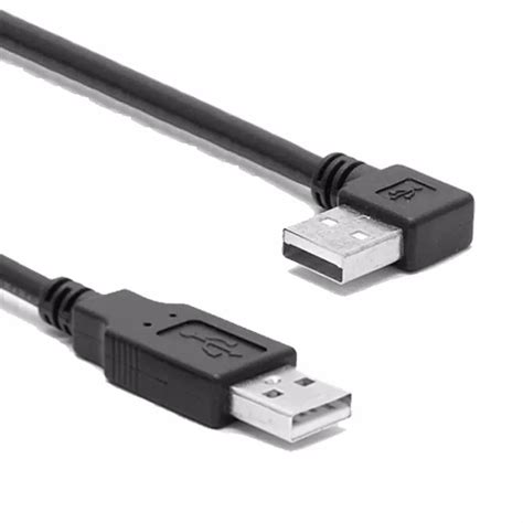 25cm 90 Degree Right Angle Usb 2 0 A Male To A Male Usb Cable Awm 2725 Support Custom Order Bulk