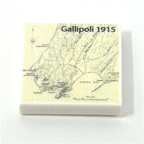 WW1 Map Gallipoli – Panzer Bricklabs