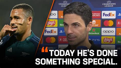 Today He Did Something Special Arteta Lauds Jesus After UCL