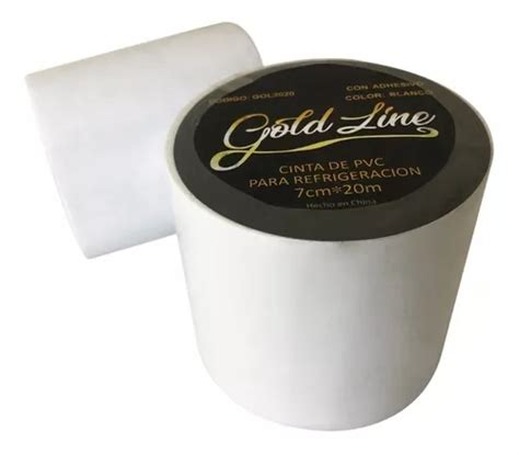 Cinta Pvc Blanca Con Adhesivo Para Refrigeracion Gold Line