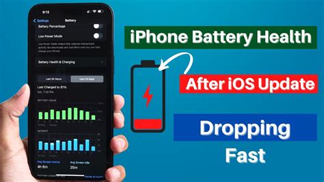 IPhone Battery Health Dropping Fast After IOS Update In Hindi IPhone