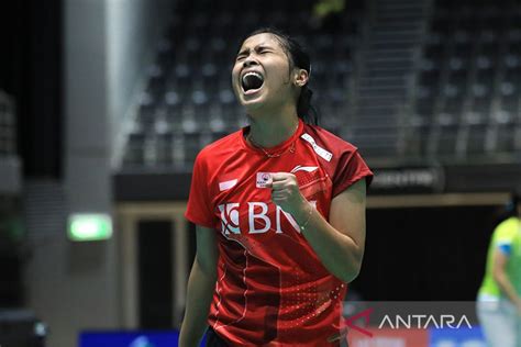 Gregoria Melaju Ke Final Pertama Tur Dunia BWF Di Australian Open