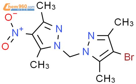 1005640 61 8 4 Bromo 1 3 5 Dimethyl 4 Nitro 1H Pyrazol 1 Yl Methyl 3 5