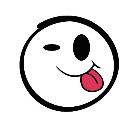 Emoji Silly Face with Tongue Out 4903824 Vector Art at Vecteezy