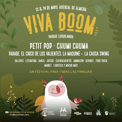 La Experiencia Viva Boom Fest Vuelve A Hu Rcal De Almer A En Mayo