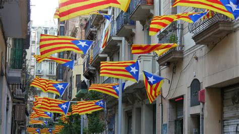 Catalonia Flag Stock Footage Video | Shutterstock