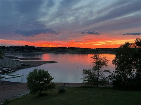 Beautiful Sunset From Lake Sakakawea Skyspy Photos Images Video