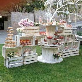 M S Y M S Manualidades Buffets O Mesas De Postre Usando Pallets Y