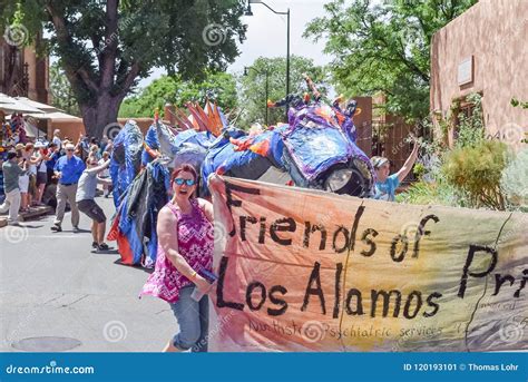 Gay Pride Parade Santa Fe New Mexico Editorial Photo Image Of Parade