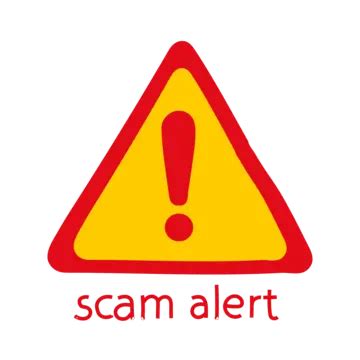 Scam Alert Warning PNG, Vector, PSD, and Clipart With Transparent ...