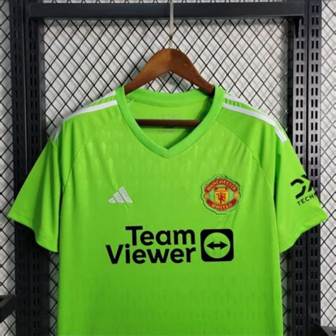 Jual Jersey Mu Gk Kiper Goalkeeper Green New Baju Jersey Bola