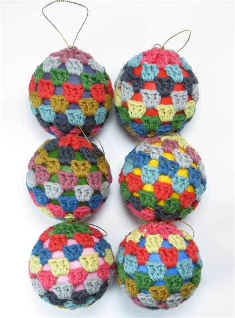 Granny Christmas Bauble Crochet Pattern Pdf Etsy