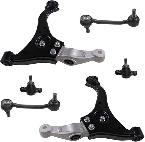 Detroit Axle Front 6pc Control Arms Kit For 06 10 Hyundai Sonata 2