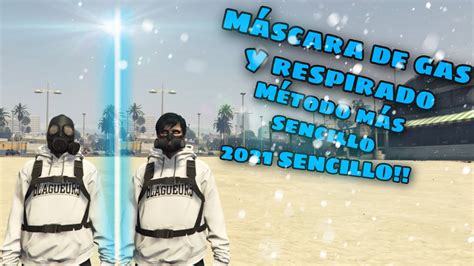 PONER MÁSCARA DE GAS Y RESPIRADOR MUY FÁCIL GTA 5 ONLINE 2021