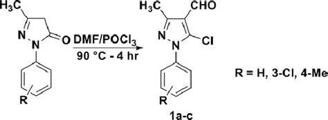 Scheme 1 Synthetic Pathway For The Intermediate Download