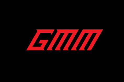 GMM LETTER and ALPHABET LOGO DESIGN 14638969 Vector Art at Vecteezy