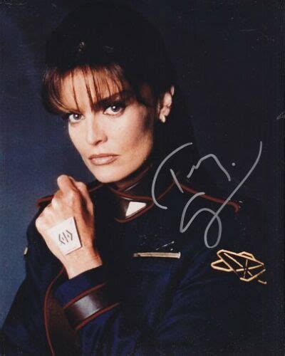 BABYLON 5 CAPT LOCHLEY TRACY SCOGGINS 2 Hand Signed EBay