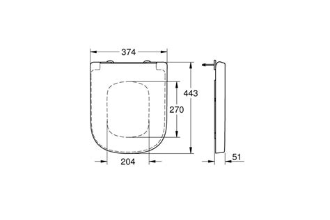 Сиденье для унитаза Grohe Euro Ceramic, с устройством плавного ...