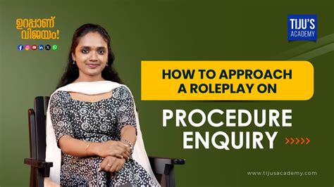 Oet Speaking How To Approach A Roleplay On Procedure Enquiry Youtube