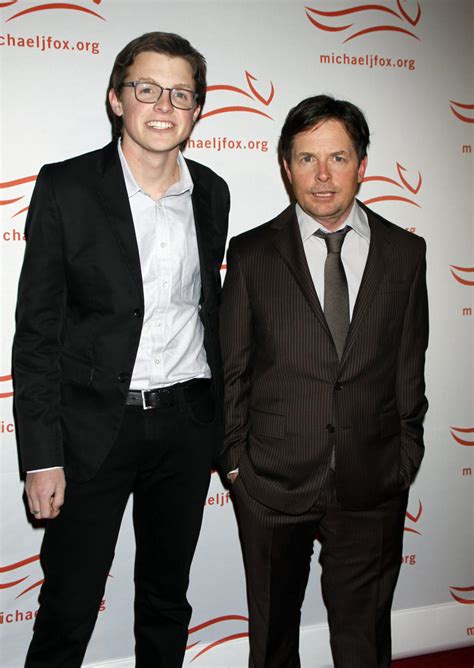 Michael J Foxs Look Alike Son Sam Is His Best Buddy See Photos Of